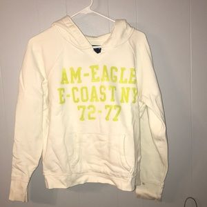 White American Eagle Hoodie
